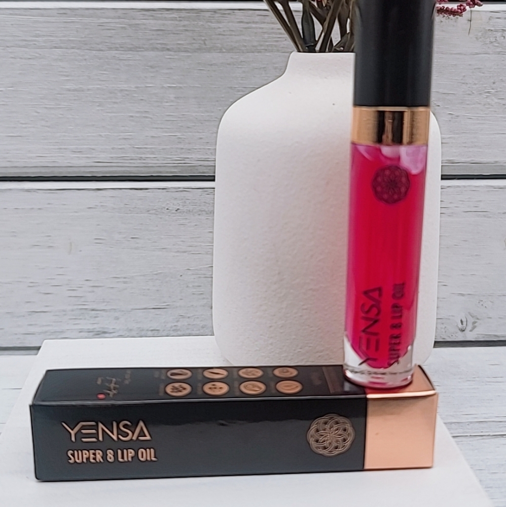 Yensa Super 8 Lip Oil Luxe Lip Color-Pink Shine